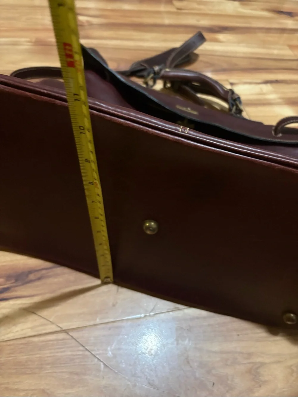 Vintage Holland Brothers Leather Polo Bag
